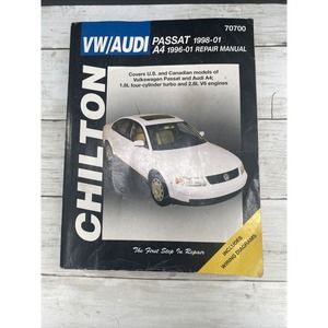 VW Audi Passat 1998-01 & A 4 1996-01 Repair Manual